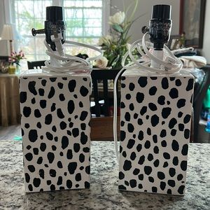 Leopard Base Lamp w/ dimmer switch